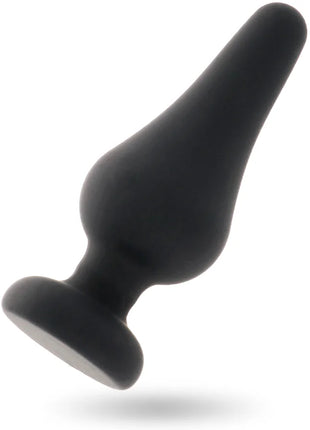 INTENSE - ANALPLUG PIPO L SCHWARZES SILIKON 13 CM - Analplug