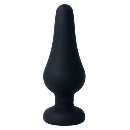 INTENSE - ANALPLUG PIPO L SCHWARZES SILIKON 13 CM - Analplug