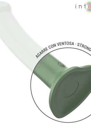 INTENSE - BECCA VIBRATOR MIT SAUGNAPF 10 VIBRATIONEN GRÜNE FERNBEDIENUNG