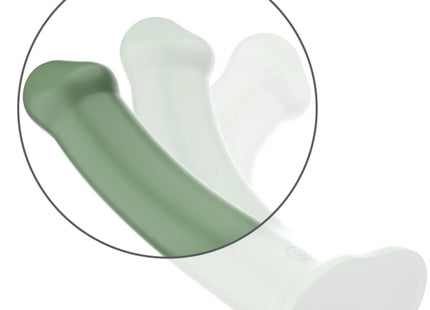 INTENSE - BECCA VIBRATOR MIT SAUGNAPF 10 VIBRATIONEN GRÜNE FERNBEDIENUNG