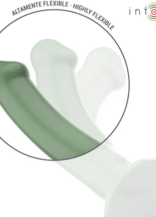 INTENSE - BECCA VIBRATOR MIT SAUGNAPF 10 VIBRATIONEN GRÜNE FERNBEDIENUNG