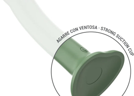INTENSE - BECCA VIBRATOR MIT SAUGNAPF 10 VIBRATIONEN GRÜNE FERNBEDIENUNG