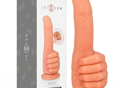 INTENSE - BENDER G-SPOT STIMULATOR FLEXIBLE HAND 11,3 CM