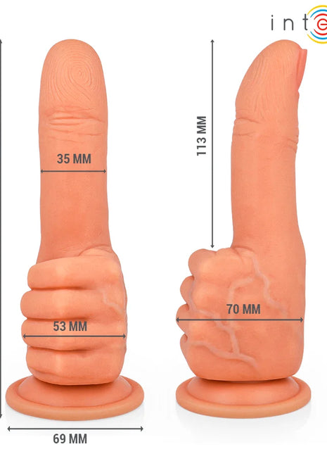 INTENSE - BENDER G-SPOT STIMULATOR FLEXIBLE HAND 11,3 CM