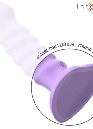 INTENSE - BRENDA VIBRATOR GRÖSSE M SPIRALENDESIGN 10 VIBRATIONEN LILA FERNBEDIENUNG