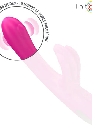 INTENSE - BRITNEY MULTIFUNKTIONS-RABBIT-VIBRATOR 23 CM ROSA