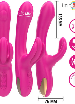 INTENSE - BRITNEY MULTIFUNKTIONS-RABBIT-VIBRATOR 23 CM ROSA