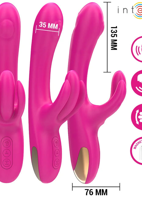 INTENSE - BRITNEY MULTIFUNKTIONS-RABBIT-VIBRATOR 23 CM ROSA