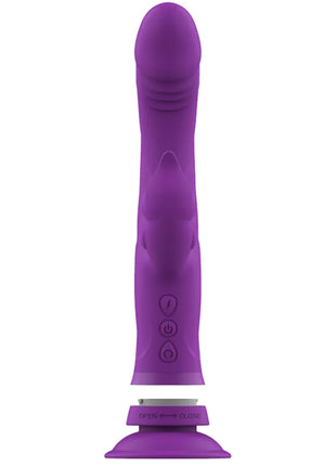 INTENSE - CASANOVA RABBIT SILIKONVIBRATOR DREIFACHMOTOR LILA - Rabbit-Vibratoren