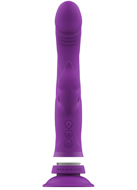 INTENSE - CASANOVA RABBIT SILIKONVIBRATOR DREIFACHMOTOR LILA - Rabbit-Vibratoren