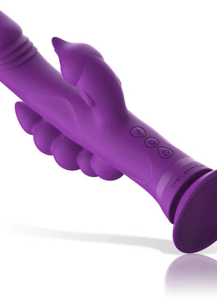 INTENSE - CASANOVA RABBIT SILIKONVIBRATOR DREIFACHMOTOR LILA - Rabbit-Vibratoren