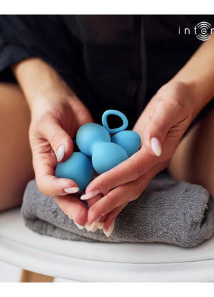 INTENSE - CHARLI KEGEL BALL KIT BLAU
