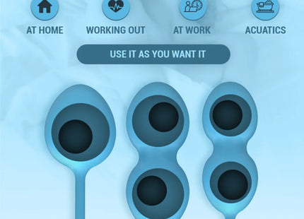 INTENSE - CHARLI KEGEL BALL KIT BLAU