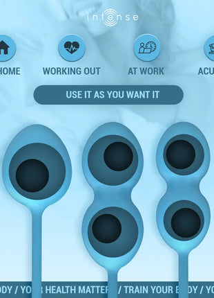 INTENSE - CHARLI KEGEL BALL KIT BLAU