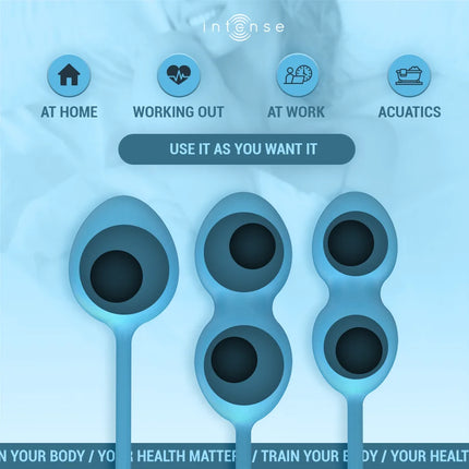 INTENSE - CHARLI KEGEL BALL KIT BLAU