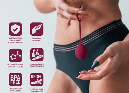 INTENSE - CHARLI KEGEL BALL KIT BURGUND