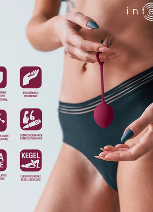 INTENSE - CHARLI KEGEL BALL KIT BURGUND