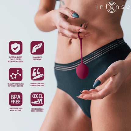 INTENSE - CHARLI KEGEL BALL KIT BURGUND