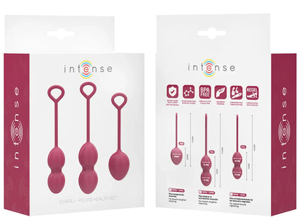 INTENSE - CHARLI KEGEL BALL KIT BURGUND