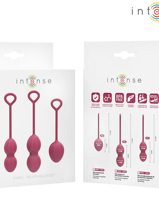 INTENSE - CHARLI KEGEL BALL KIT BURGUND
