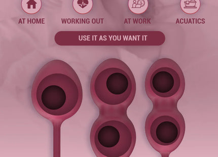 INTENSE - CHARLI KEGEL BALL KIT BURGUND