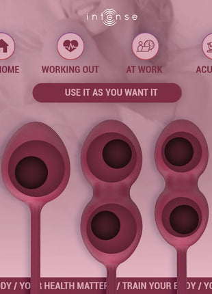 INTENSE - CHARLI KEGEL BALL KIT BURGUND