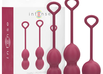 INTENSE - CHARLI KEGEL BALL KIT BURGUND