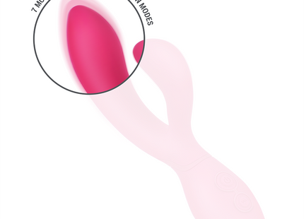Intense charly beweglicher vibrationsstimulator in pink mit glatt ergonomischem design und intensiver vibration