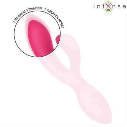 Intense charly beweglicher vibrationsstimulator in pink mit glatt ergonomischem design und intensiver vibration