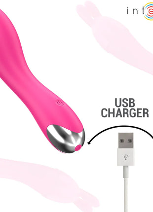 INTENSE - CHER VIBRATOR MIT 20 MUSTER UND AUSTAUSCHBAREN AUFSÄTZEN