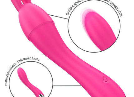 INTENSE - CHER VIBRATOR MIT 20 MUSTER UND AUSTAUSCHBAREN AUFSÄTZEN
