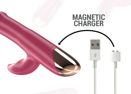 INTENSE - CHLOE MULTIFUNKTIONSVIBRATOR 3 IN 1 ROT