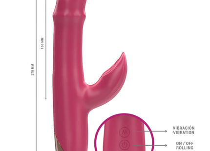 INTENSE - CHLOE MULTIFUNKTIONSVIBRATOR 3 IN 1 ROT