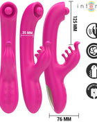 INTENSE - CHRISTINA MULTIFUNKTIONS-RABBIT-VIBRATOR 22,5 CM ROSA