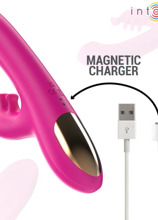 INTENSE - CHRISTINA MULTIFUNKTIONS-RABBIT-VIBRATOR 22,5 CM ROSA