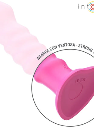 INTENSE - CINDY VIBRATOR GRÖSSE L SPIRALENDESIGN 10 VIBRATIONEN ROSA FERNBEDIENUNG