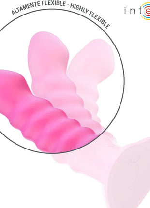 INTENSE - CINDY VIBRATOR GRÖSSE L SPIRALENDESIGN 10 VIBRATIONEN ROSA FERNBEDIENUNG