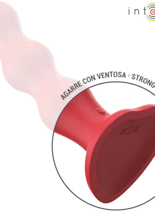 INTENSE - CODY VIBRATOR MIT SAUGNÄPFEN ROTE FERNBEDIENUNG