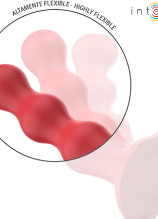 INTENSE - CODY VIBRATOR MIT SAUGNÄPFEN ROTE FERNBEDIENUNG