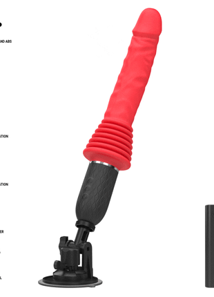 INTENSE - CYNTHIA FERNBEDIENUNGS-STOSSVIBRATOR MIT WÄRMEFUNKTION