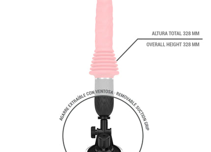 INTENSE - CYNTHIA FERNBEDIENUNGS-STOSSVIBRATOR MIT WÄRMEFUNKTION