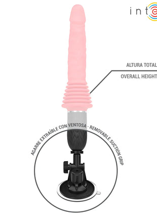 INTENSE - CYNTHIA FERNBEDIENUNGS-STOSSVIBRATOR MIT WÄRMEFUNKTION