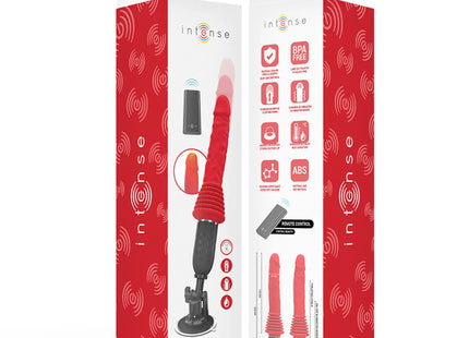INTENSE - CYNTHIA FERNBEDIENUNGS-STOSSVIBRATOR MIT WÄRMEFUNKTION