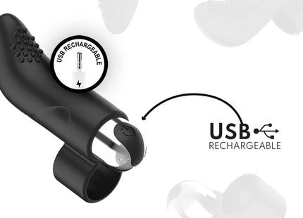 INTENSE - DAMIANO WIEDERAUFLADBARER FINGERSTIMULATOR