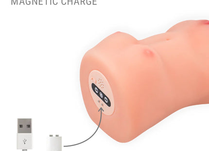 INTENSE DEEP TOUCH - CATHERINE VIBRATOR & SAUGMASTURBATOR MIT STIMME
