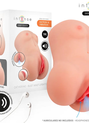 INTENSE DEEP TOUCH - CATHERINE VIBRATOR & SAUGMASTURBATOR MIT STIMME