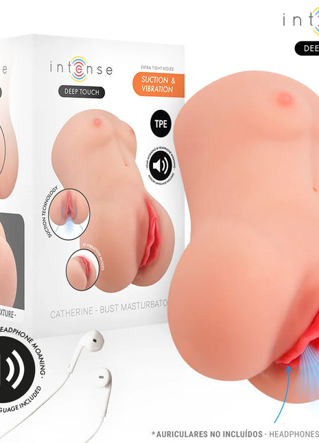 INTENSE DEEP TOUCH - CATHERINE VIBRATOR & SAUGMASTURBATOR MIT STIMME