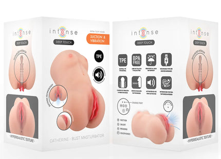INTENSE DEEP TOUCH - CATHERINE VIBRATOR & SAUGMASTURBATOR MIT STIMME