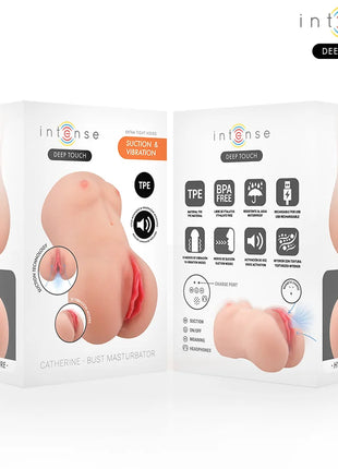 INTENSE DEEP TOUCH - CATHERINE VIBRATOR & SAUGMASTURBATOR MIT STIMME