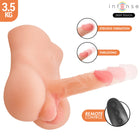INTENSE DEEP TOUCH - DAMIEN-TORSO MIT ANUS UND REALISTISCHEM DILDO MIT DRUCK- UND VIBRATIONSFUNKTION FERNBEDIENUNG 3,5